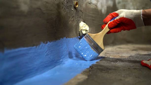 Large-scale Interior Drainage System work completed in Warrenton, VA by SJ Waterproofing Pros